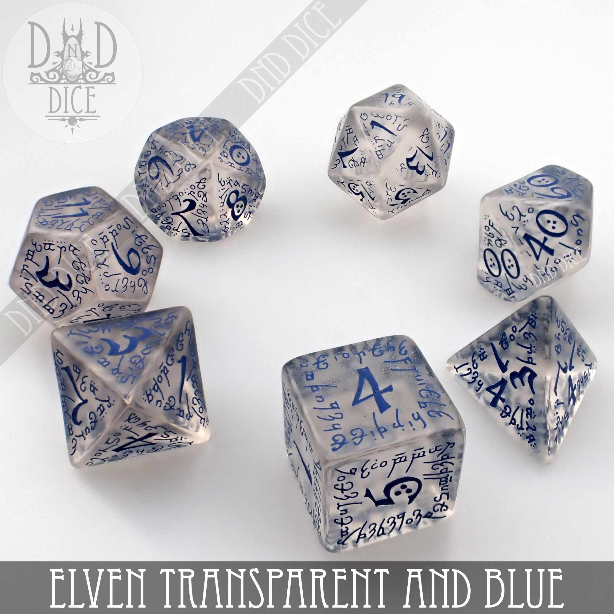 Elven Transparent & Blue