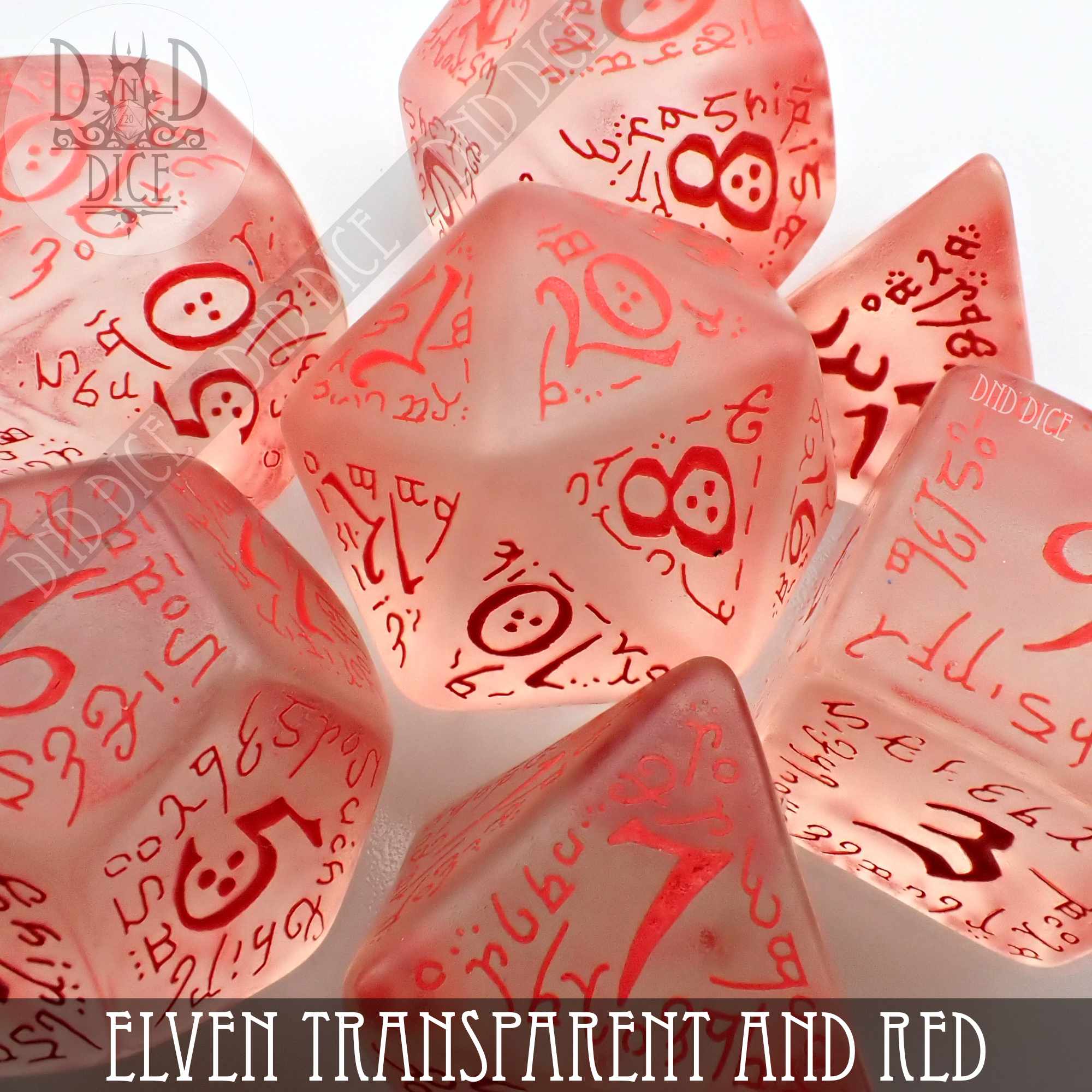Elven Transparent & Red