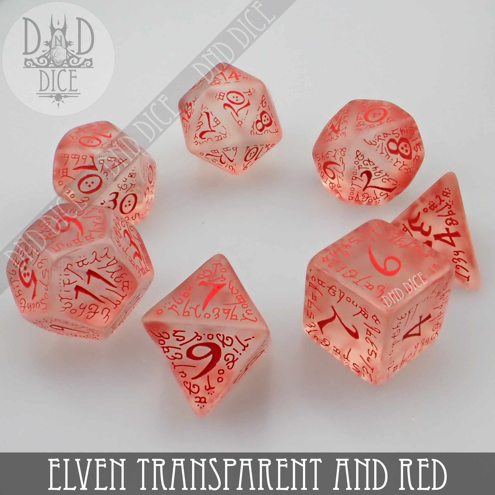 Elven Transparent & Red