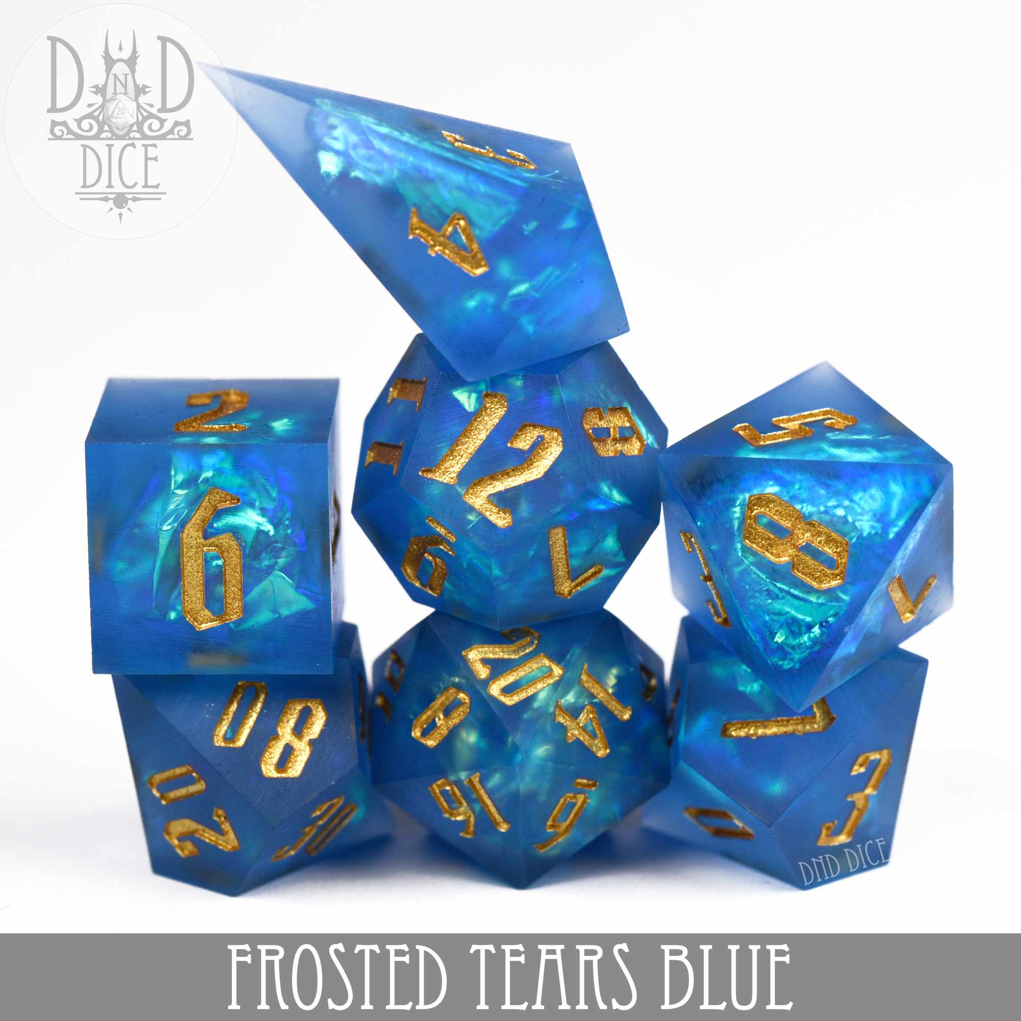 Frosted Tears Blue (Handmade)