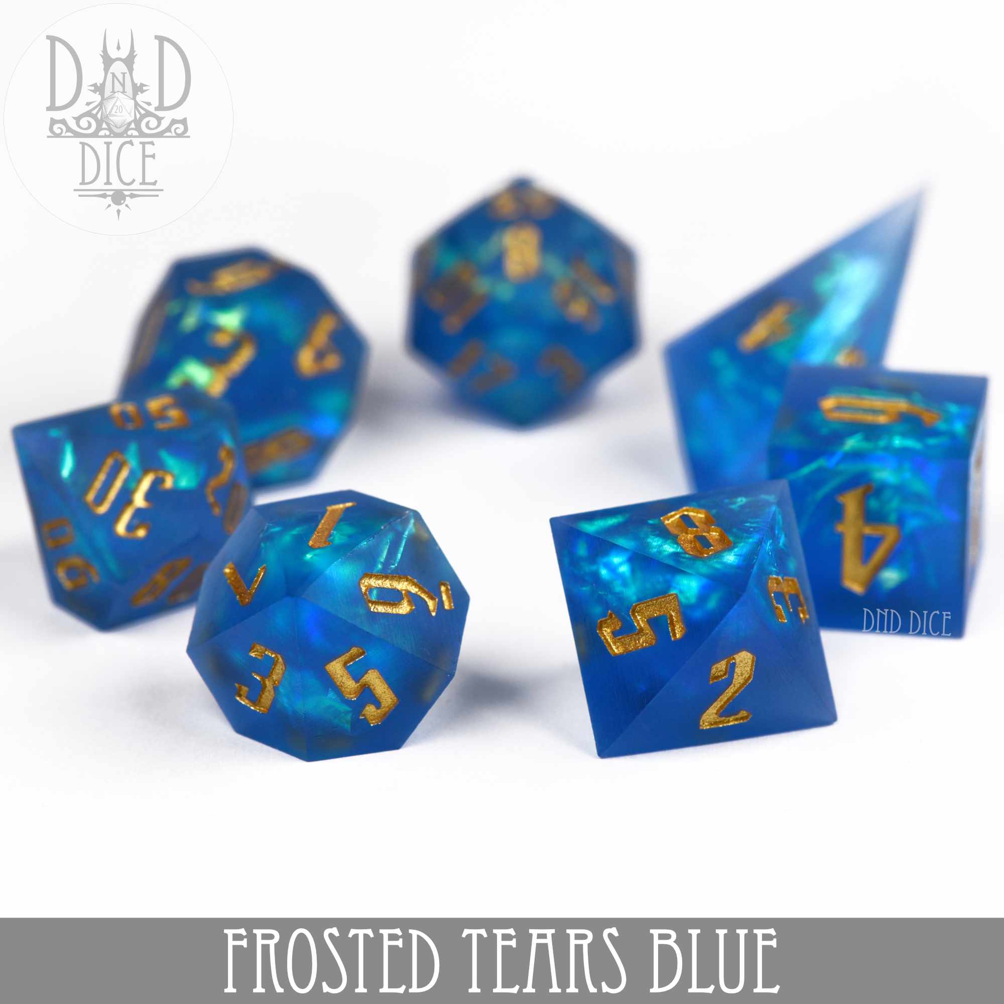 Frosted Tears Blue (Handmade)