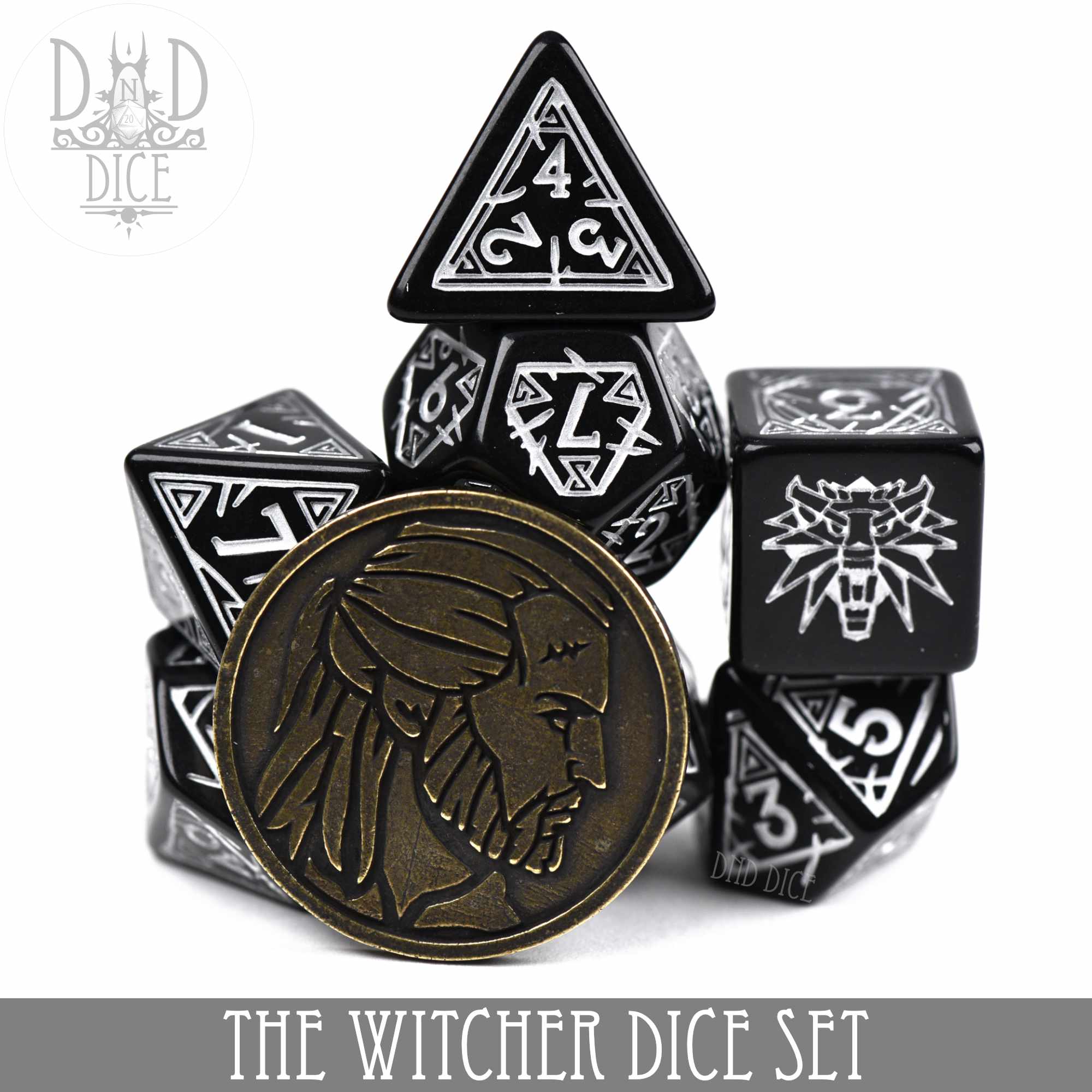 The Witcher Set & Coin - Geralt