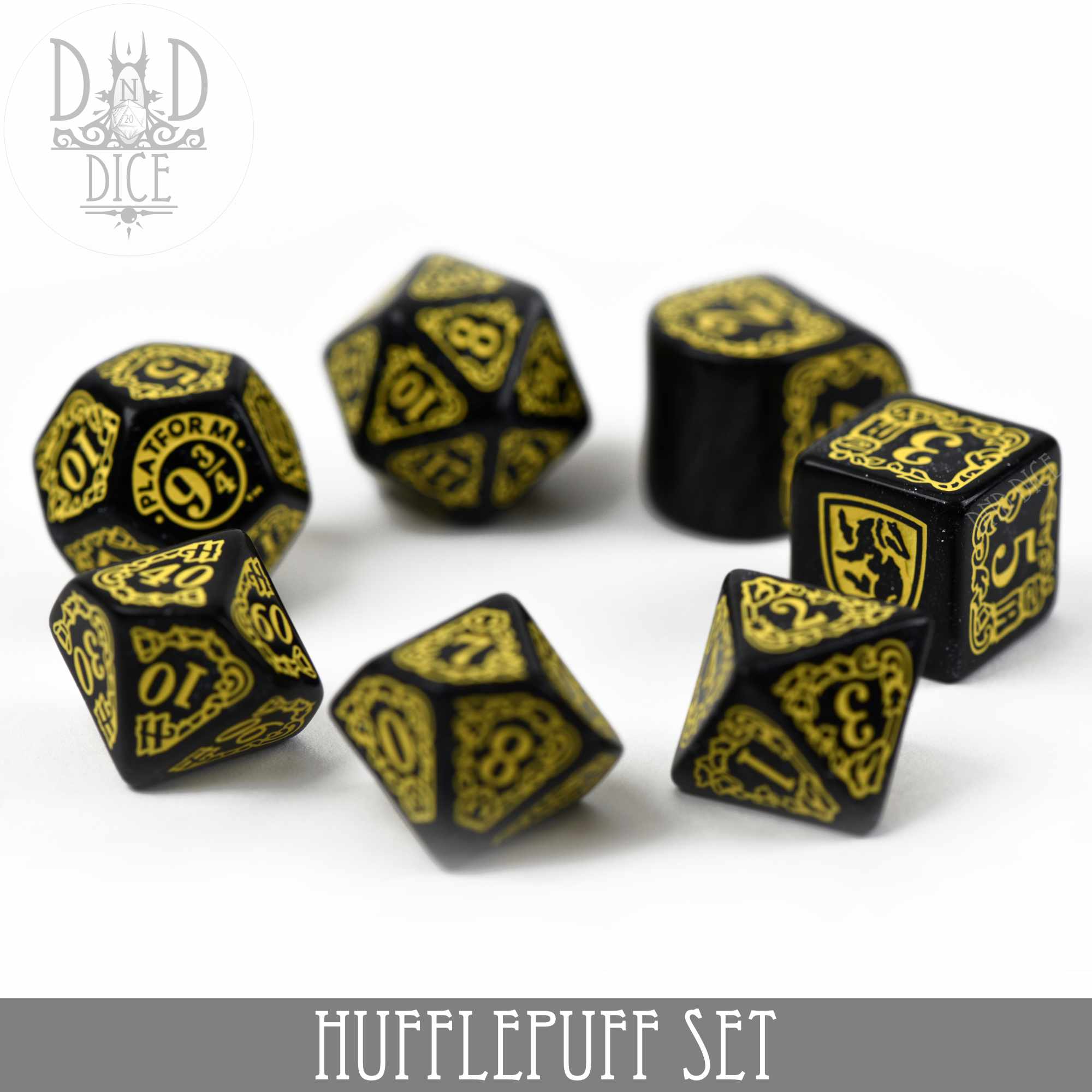 Harry Potter Hufflepuff Dice Set