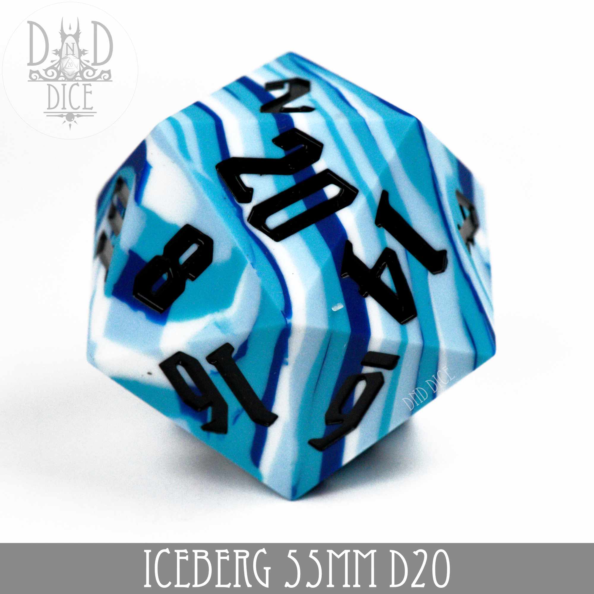 55mm D20 Iceberg (Silicone)