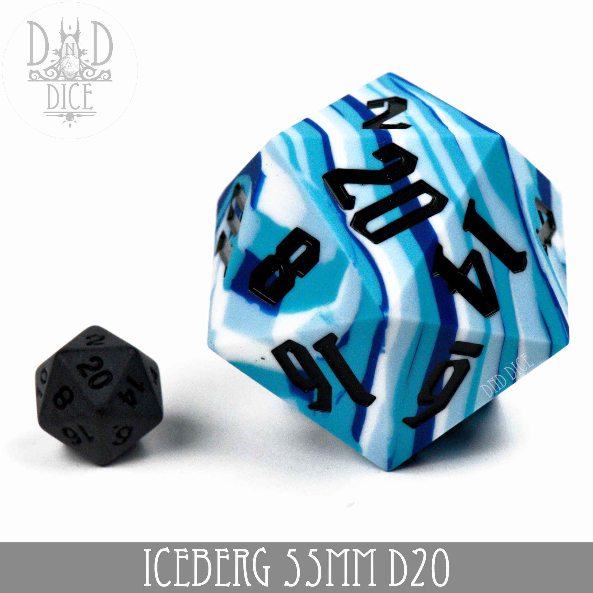 55mm D20 Iceberg (Silicone)