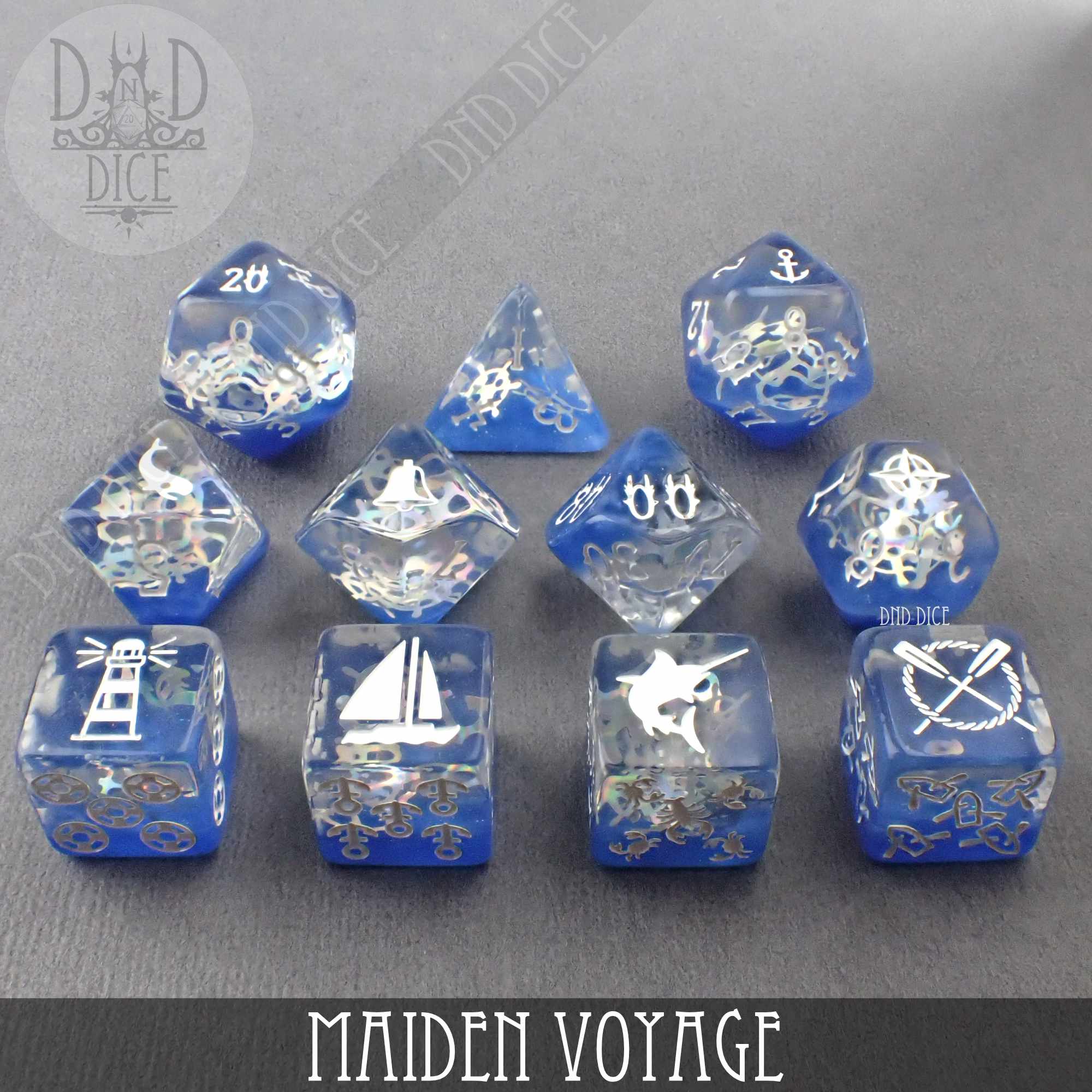 Maiden Voyage - 11 Dice Set