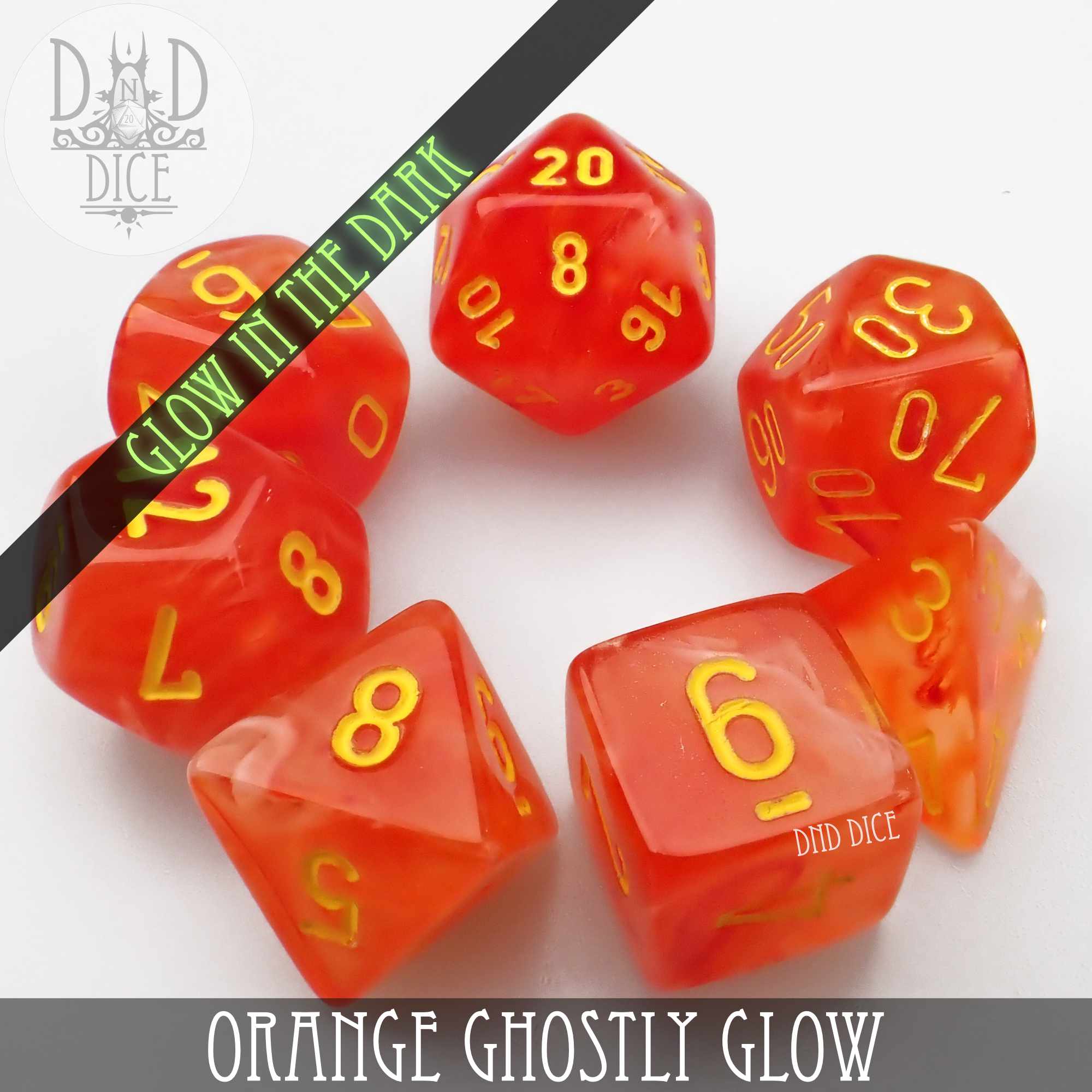 Orange Ghostly Glow in the Dark