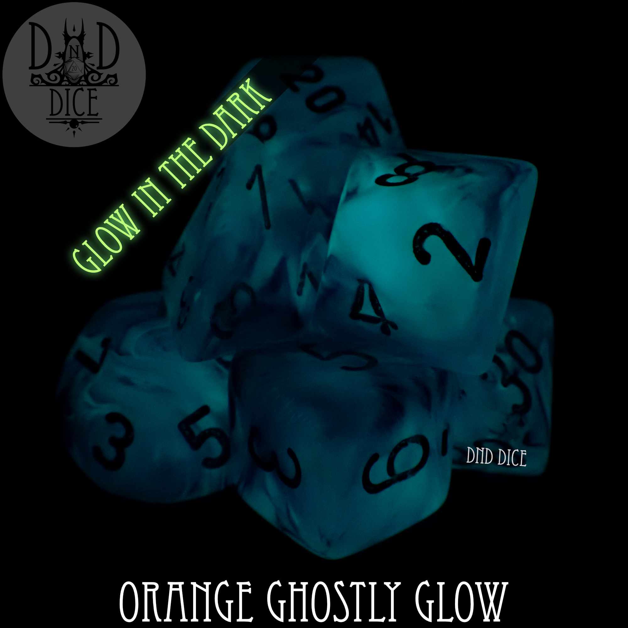 Orange Ghostly Glow in the Dark