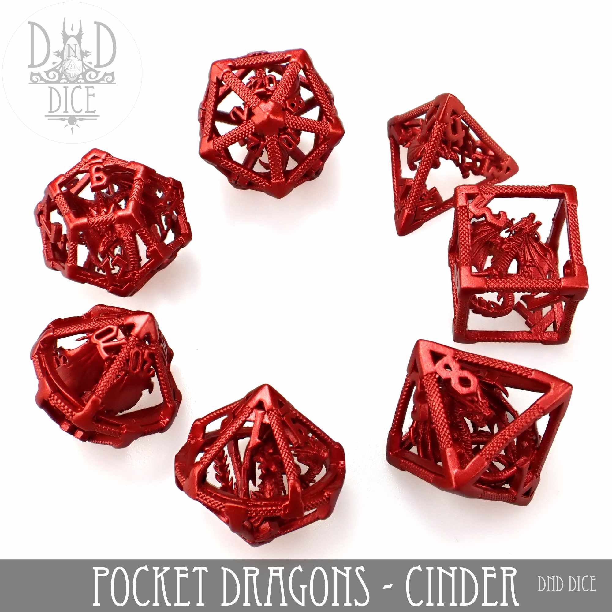 Pocket Dragons Cinder - Metal (Gift Box)