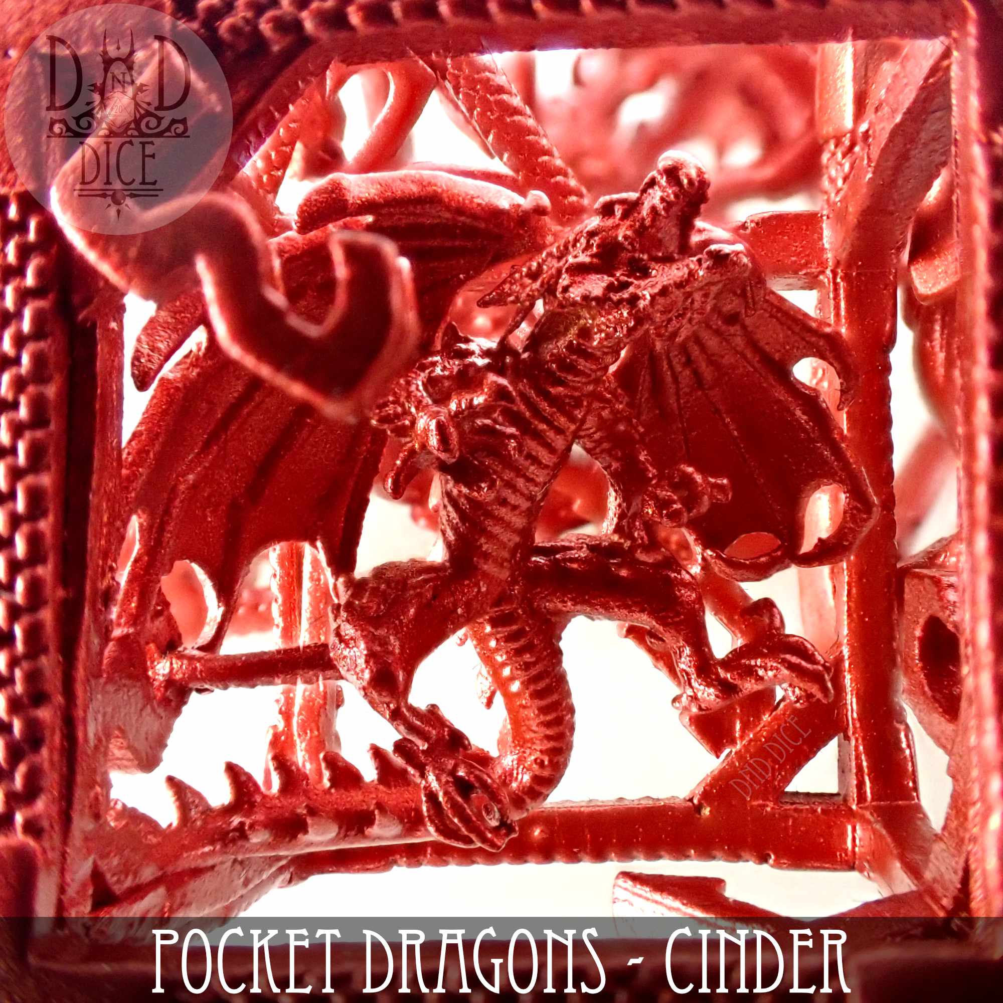 Pocket Dragons Cinder - Metal (Gift Box)