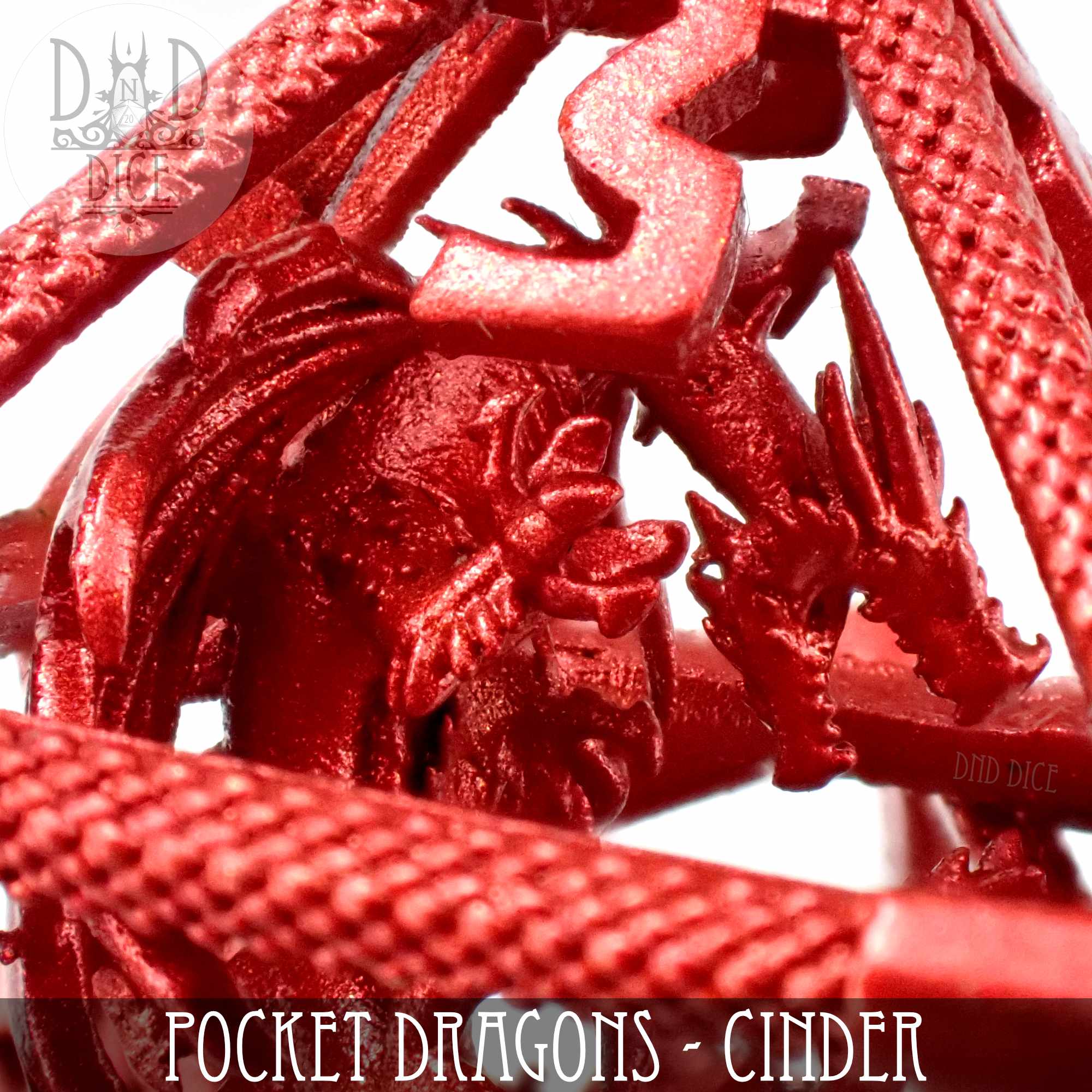 Pocket Dragons Cinder - Metal (Gift Box)