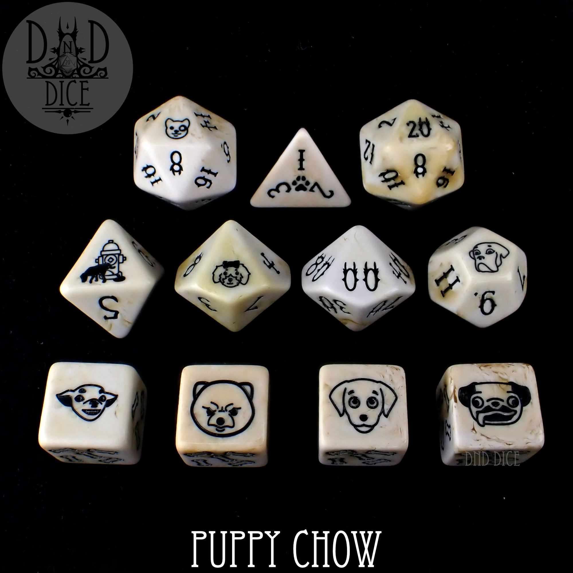 Puppy Chow - 11 Dice Set