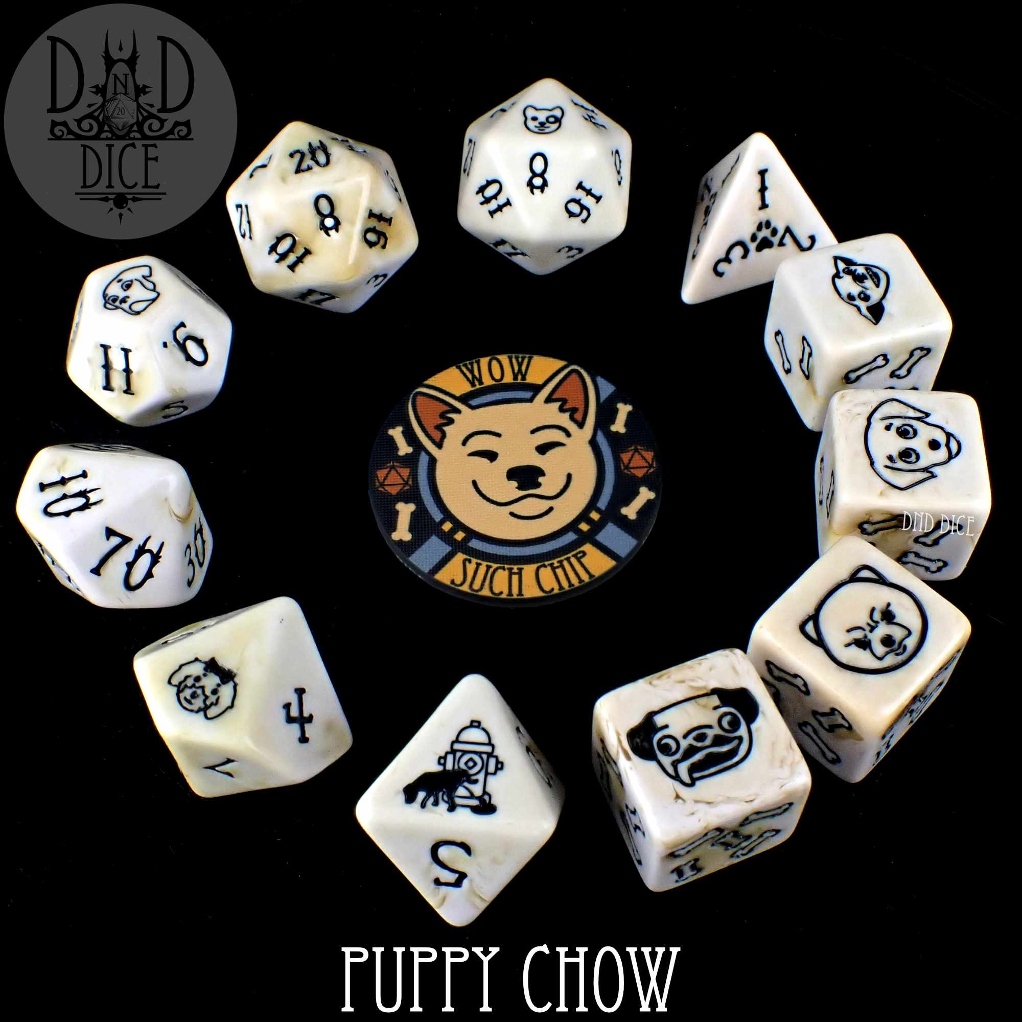 Puppy Chow - 11 Dice Set