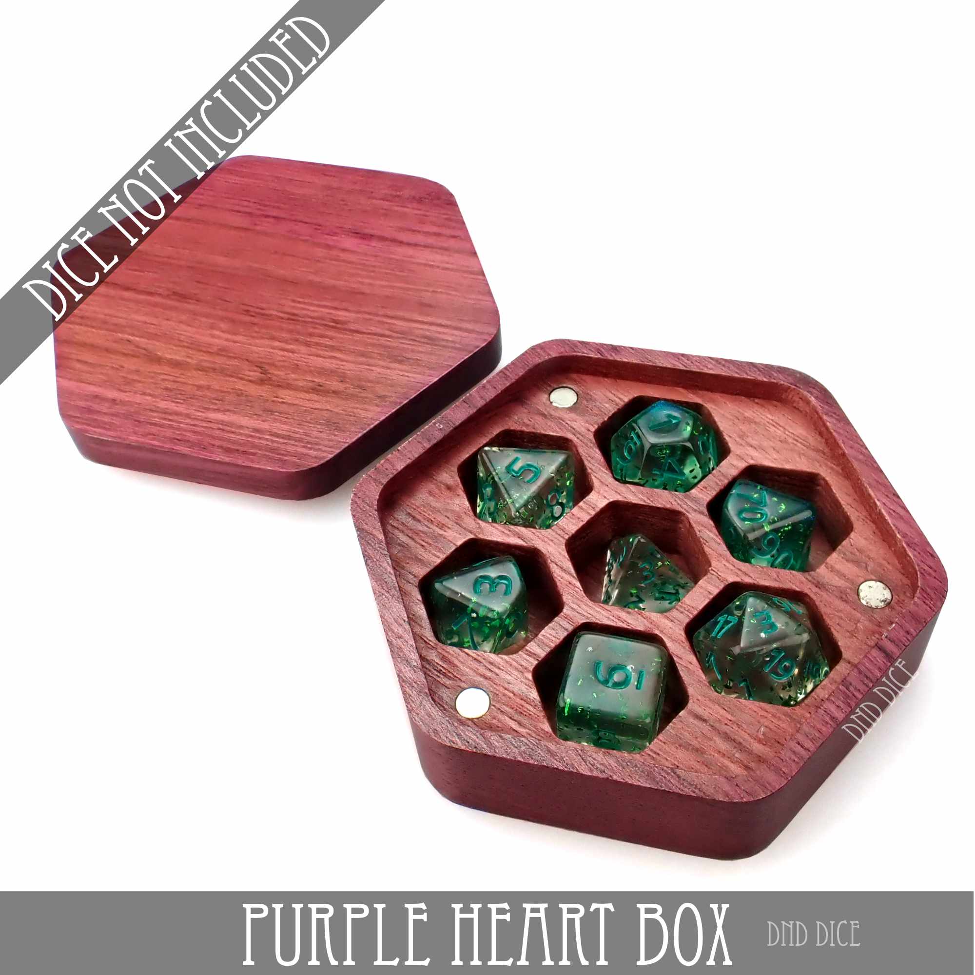 Purple Heart Wood Box