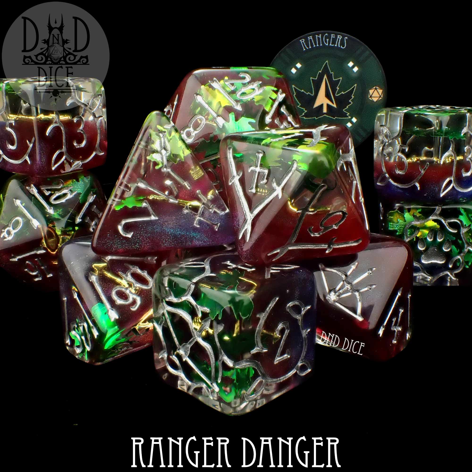 Ranger Danger - 11 Dice Set