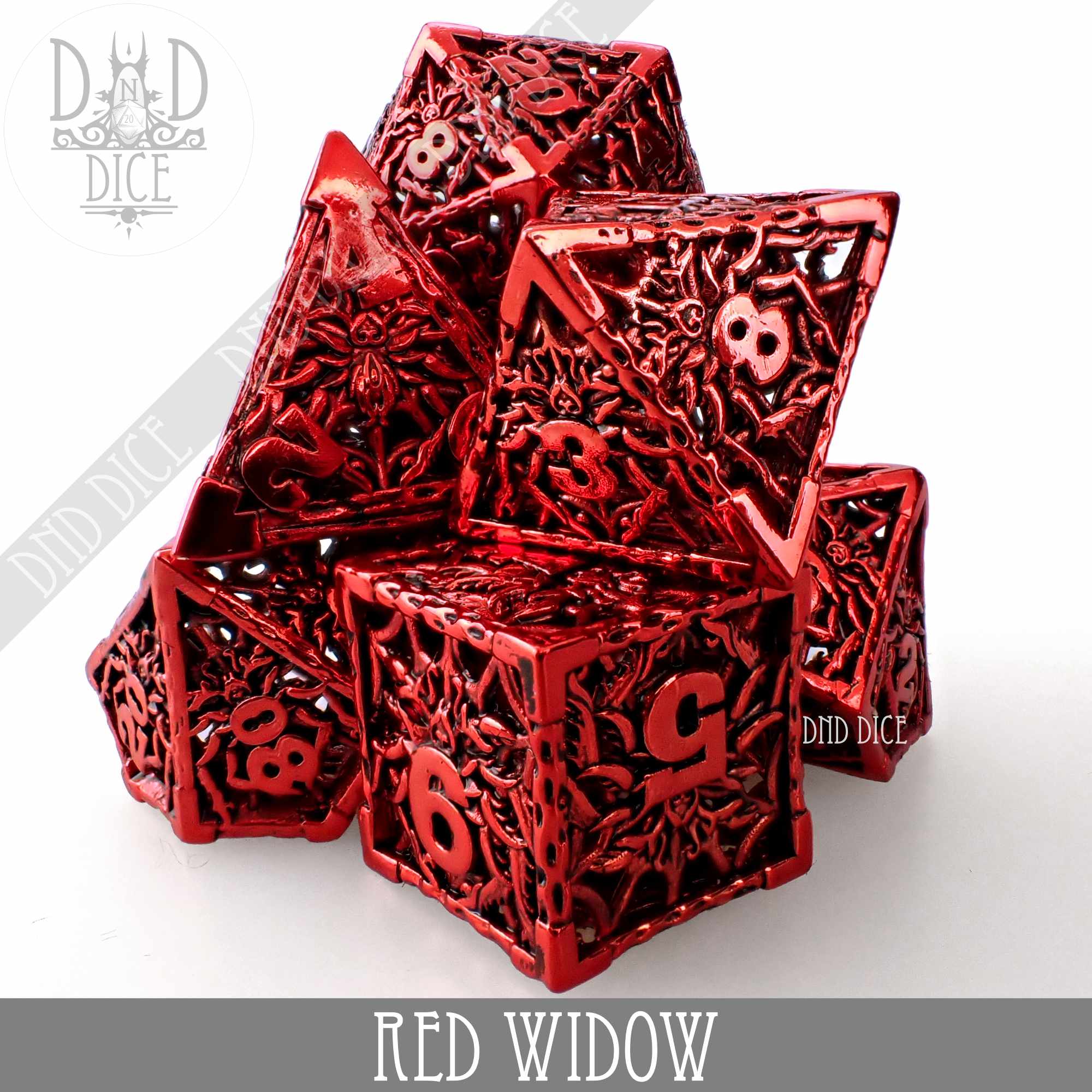 Red Widow Spider - Metal (Gift Box)