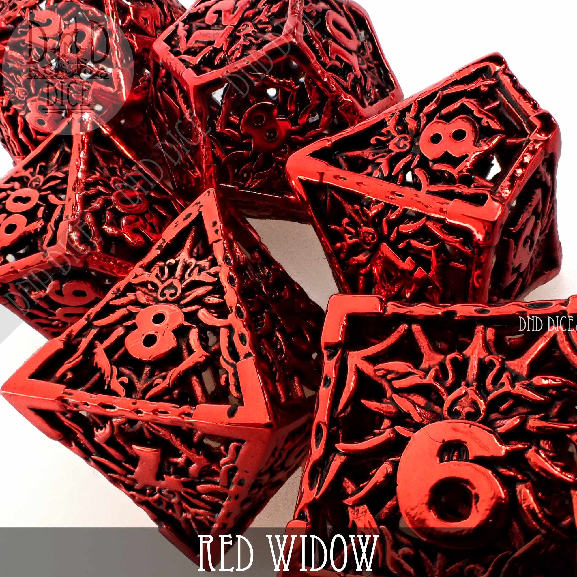 Red Widow Spider - Metal (Gift Box)