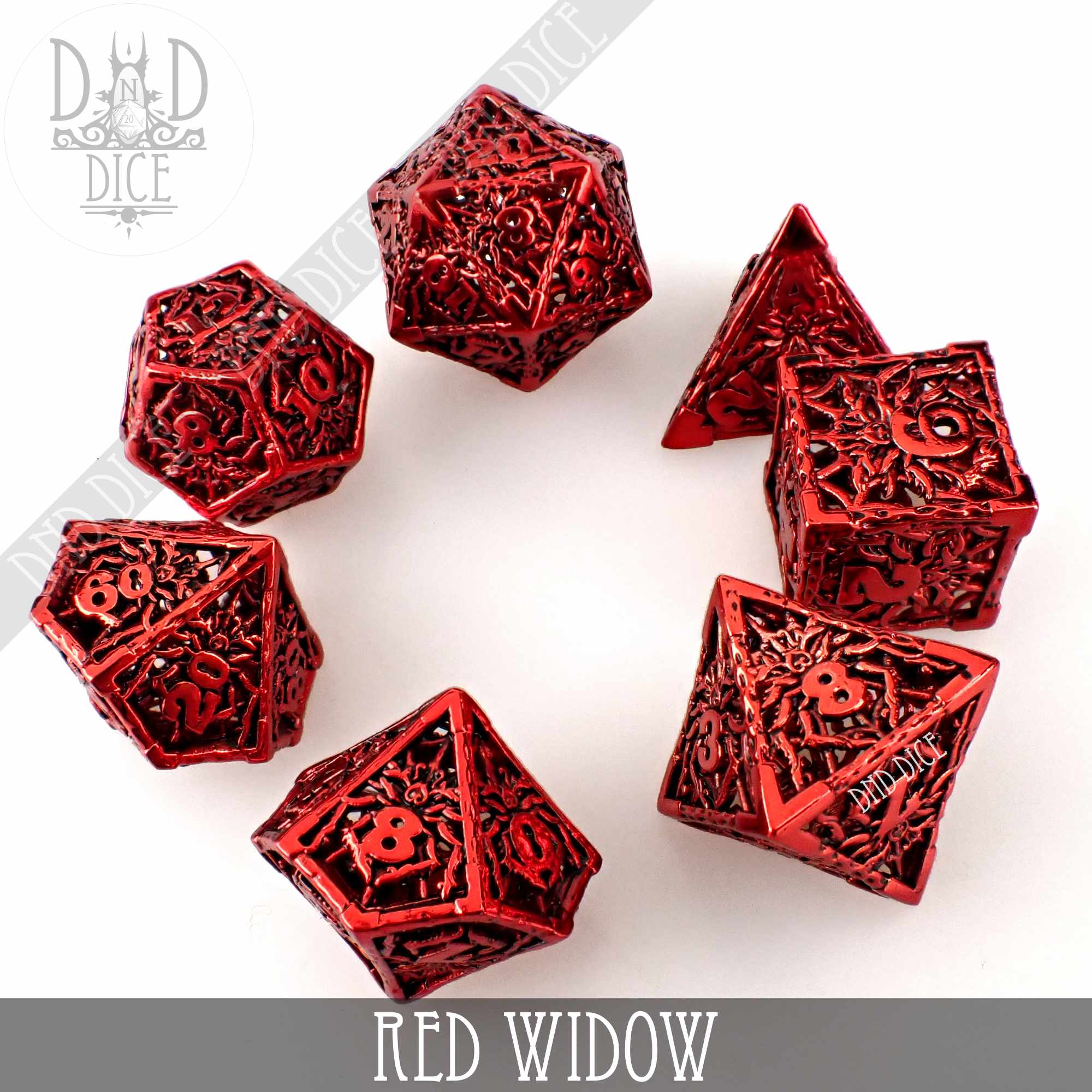 Red Widow Spider - Metal (Gift Box)