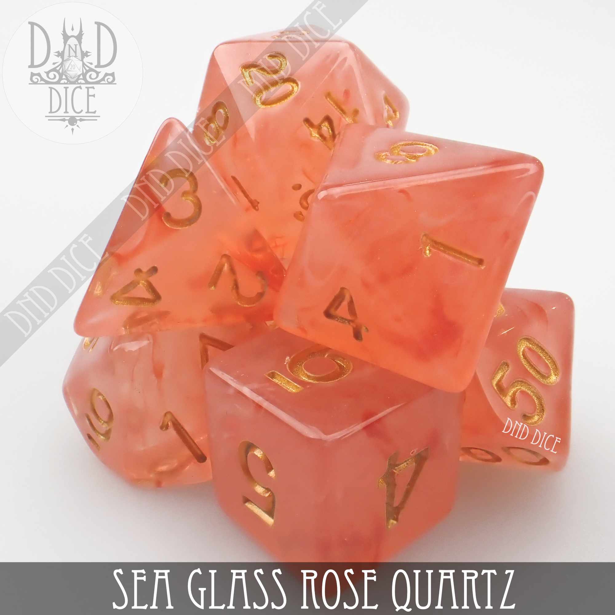 Sea Glass Rose Quartz