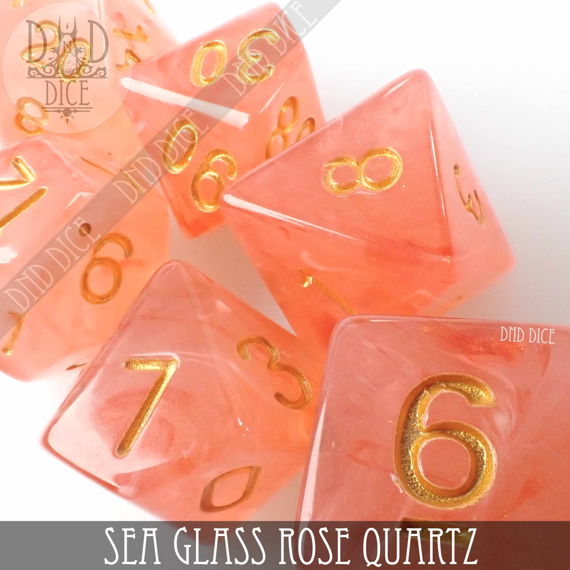 Sea Glass Rose Quartz