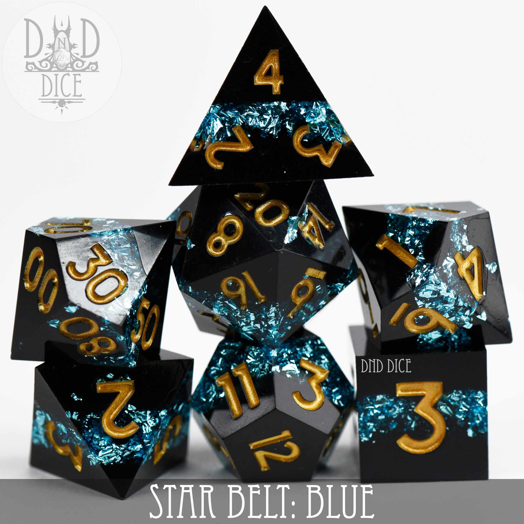 Star Belt: Blue (Handmade)