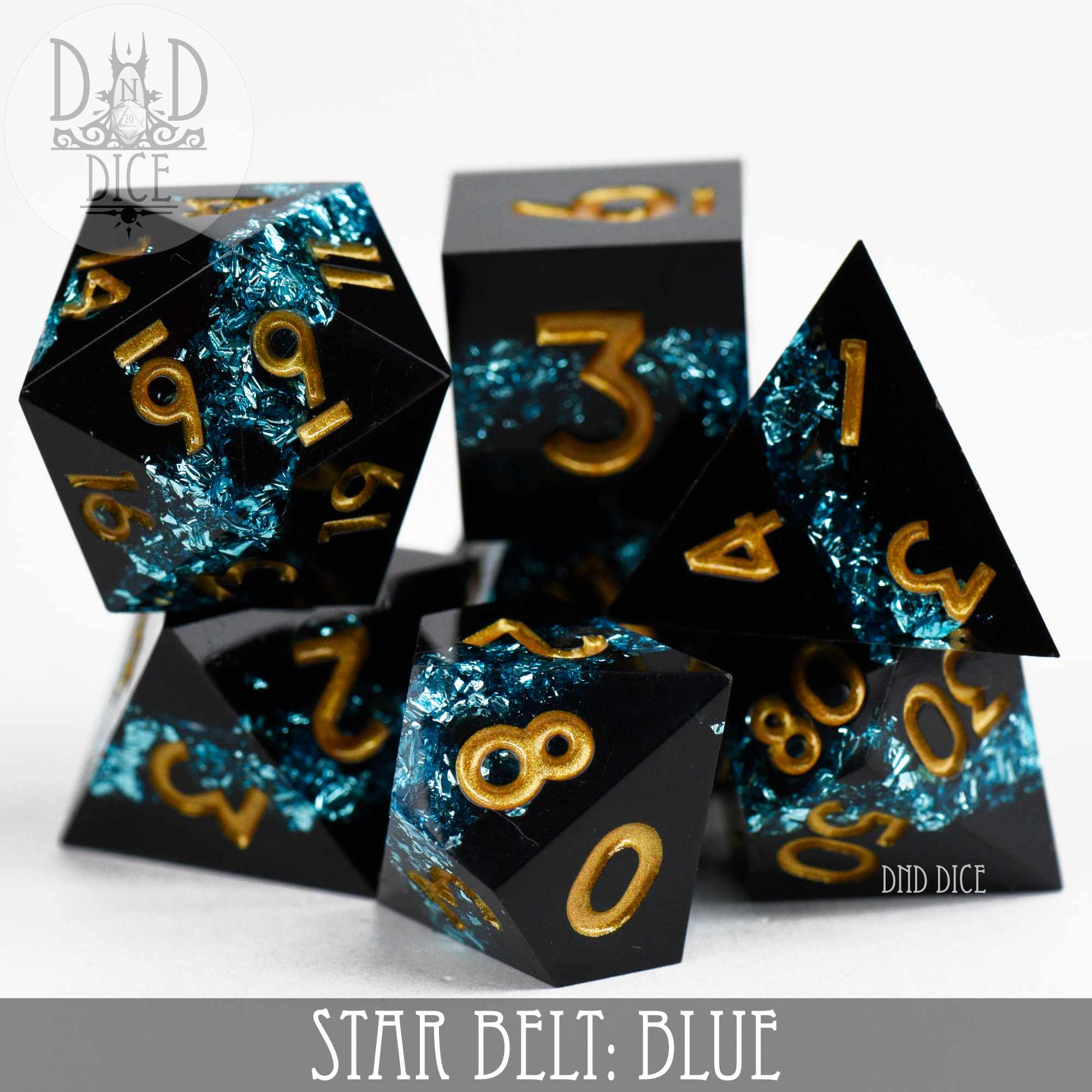 Star Belt: Blue (Handmade)