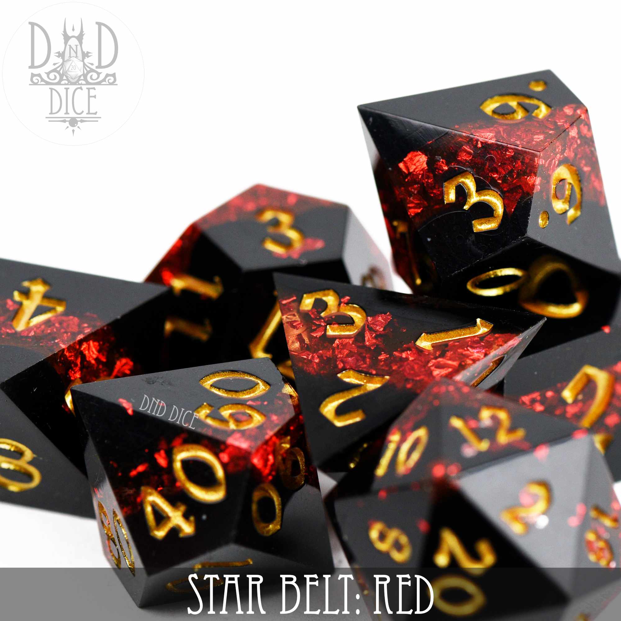 Star Belt: Red (Handmade)