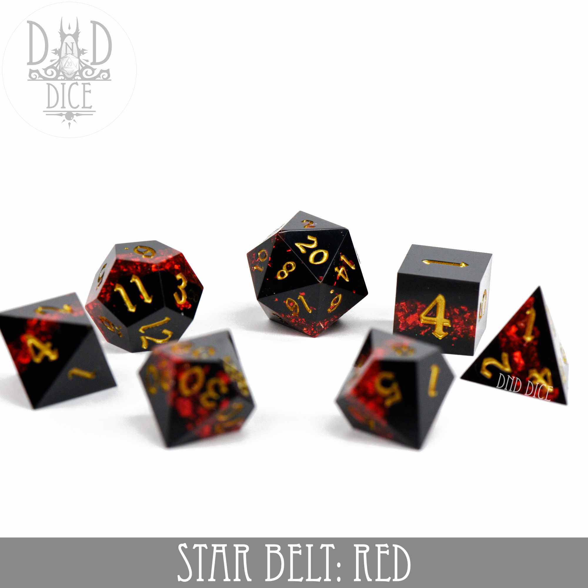 Star Belt: Red (Handmade)