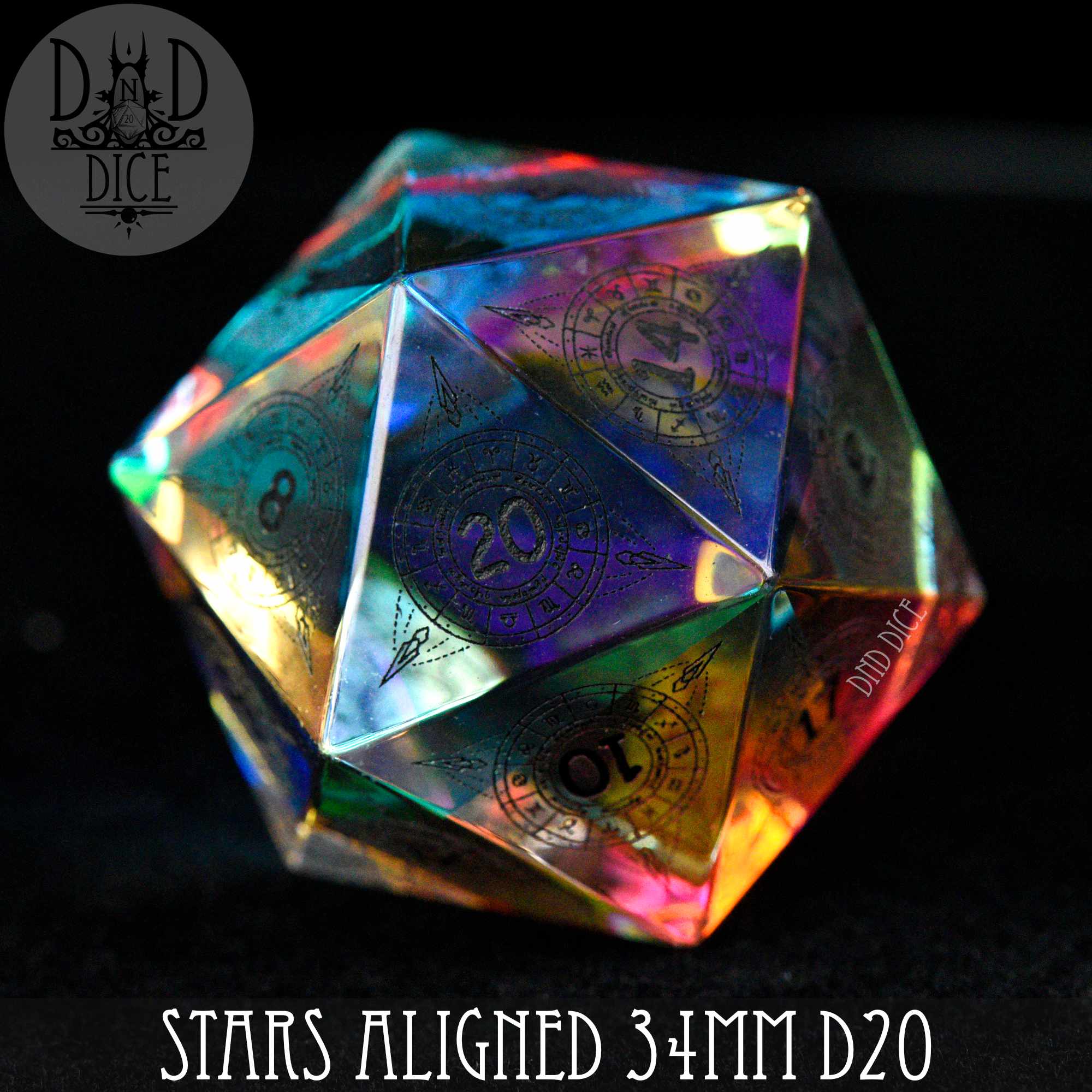 Stars Aligned 30mm D20 (Gift Box)