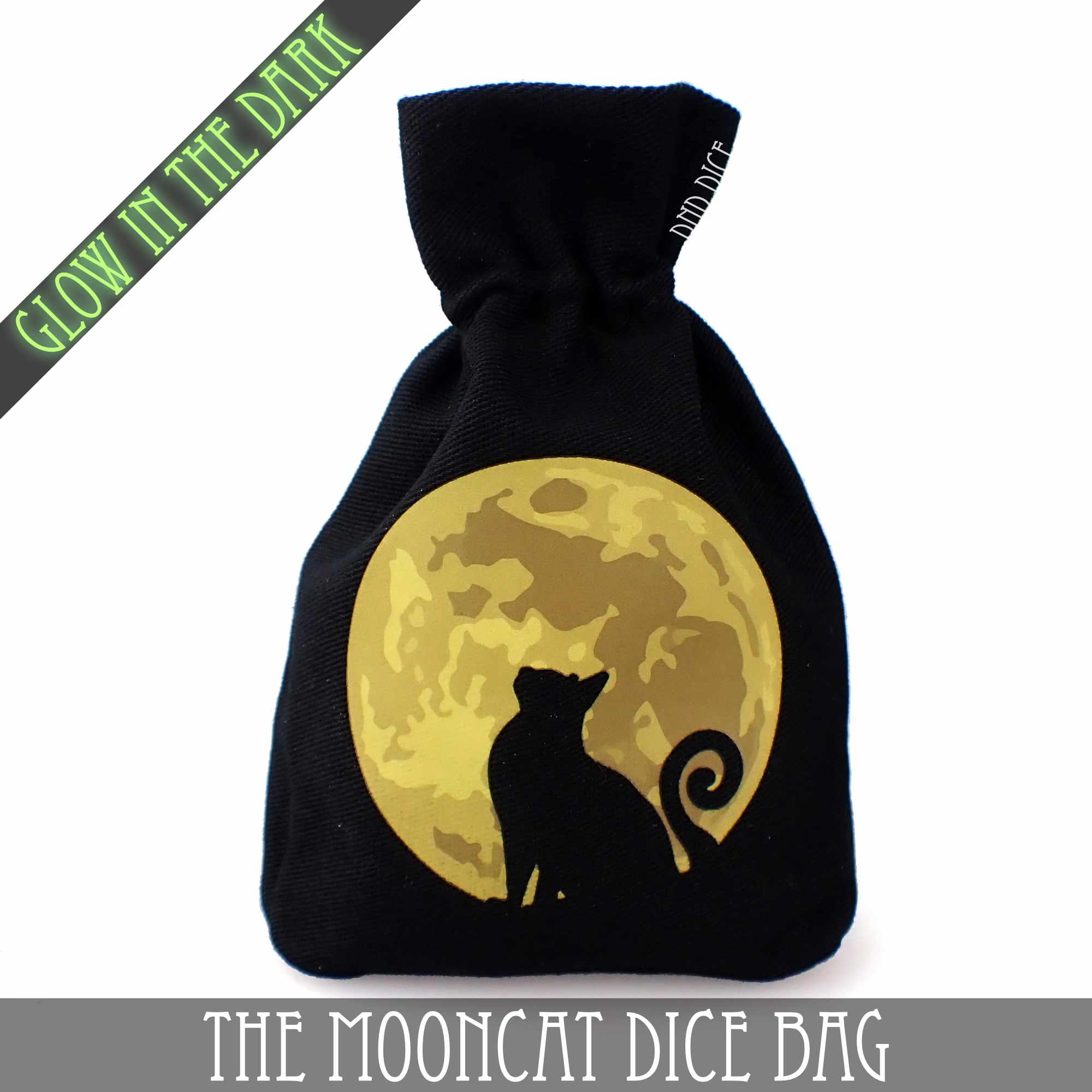 The Mooncat Glow in the Dark Bag