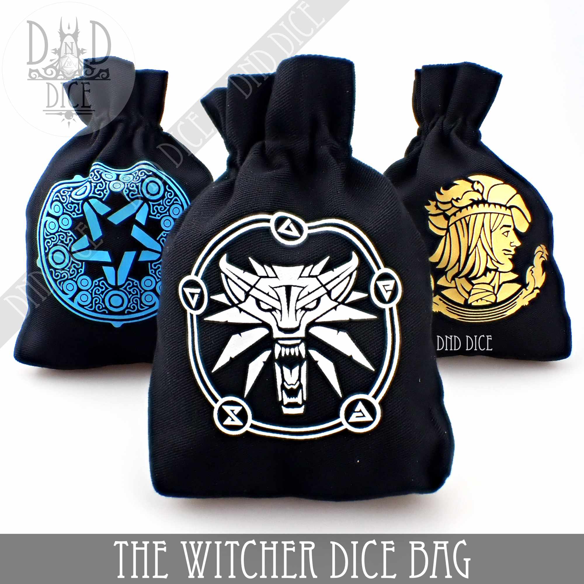 The Witcher Dice Bags - 3 Colors