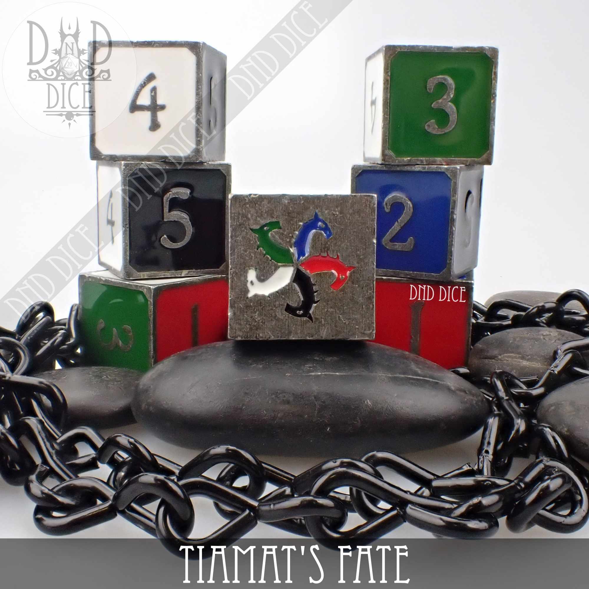 Tiamat's Fate D6 (Metal)