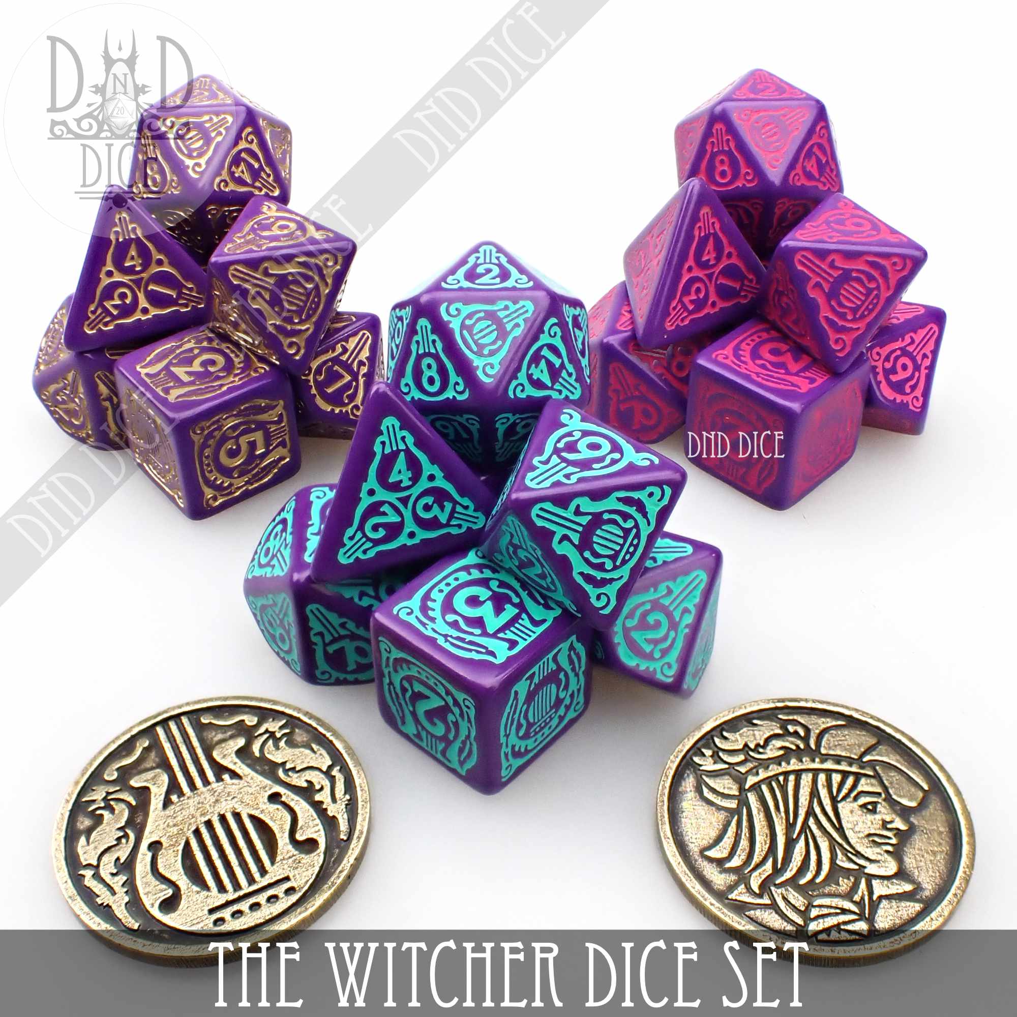 The Witcher Set & Coin - Dandelion / Jaskier
