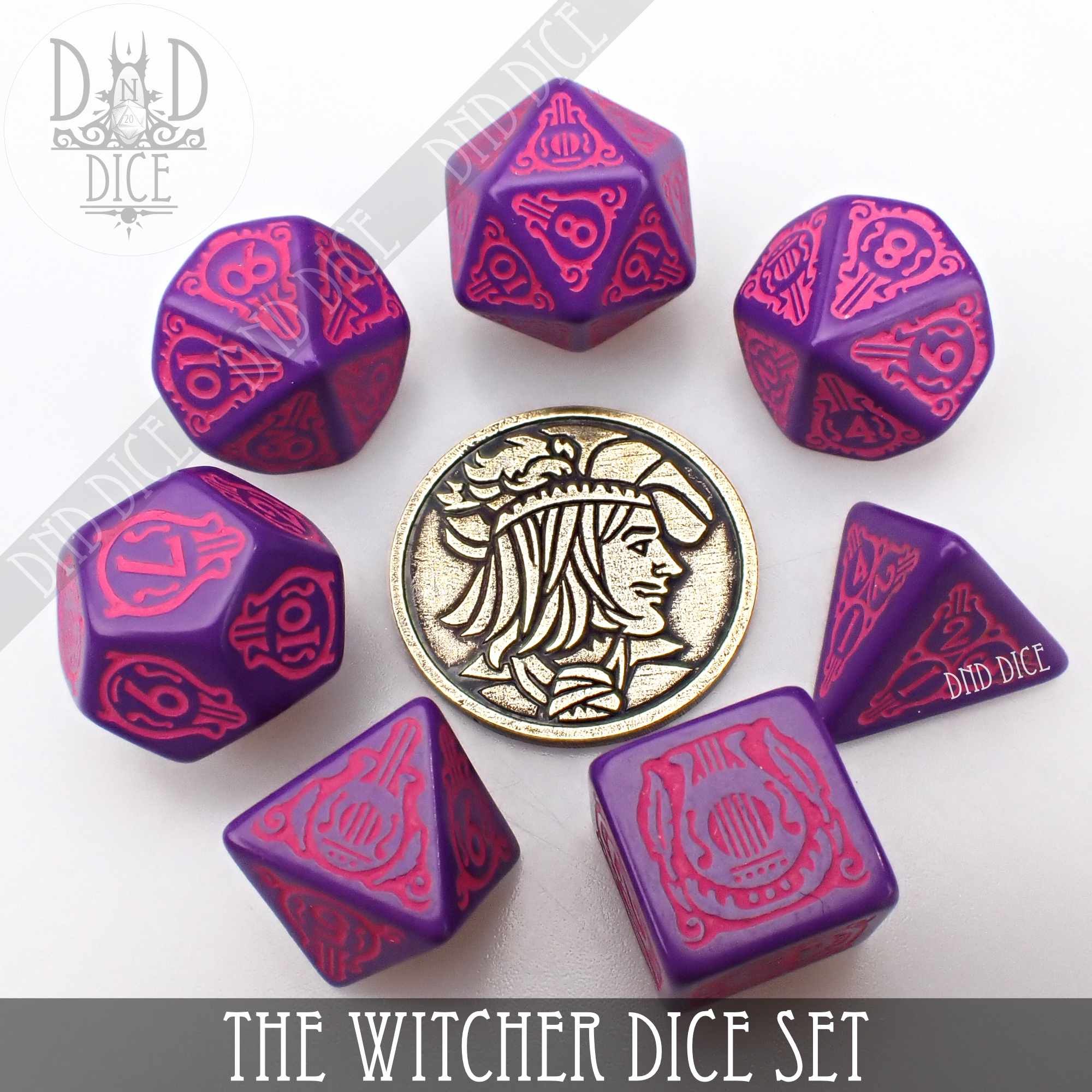 The Witcher Set & Coin - Dandelion / Jaskier