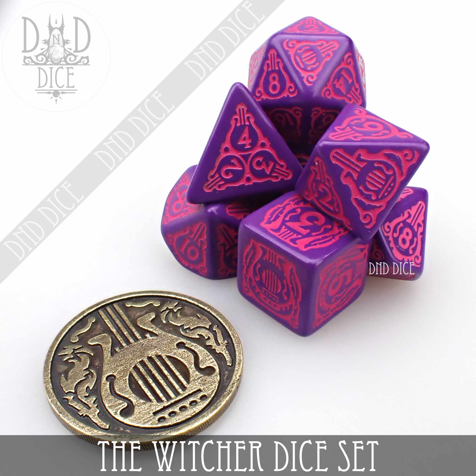 The Witcher Set & Coin - Dandelion / Jaskier