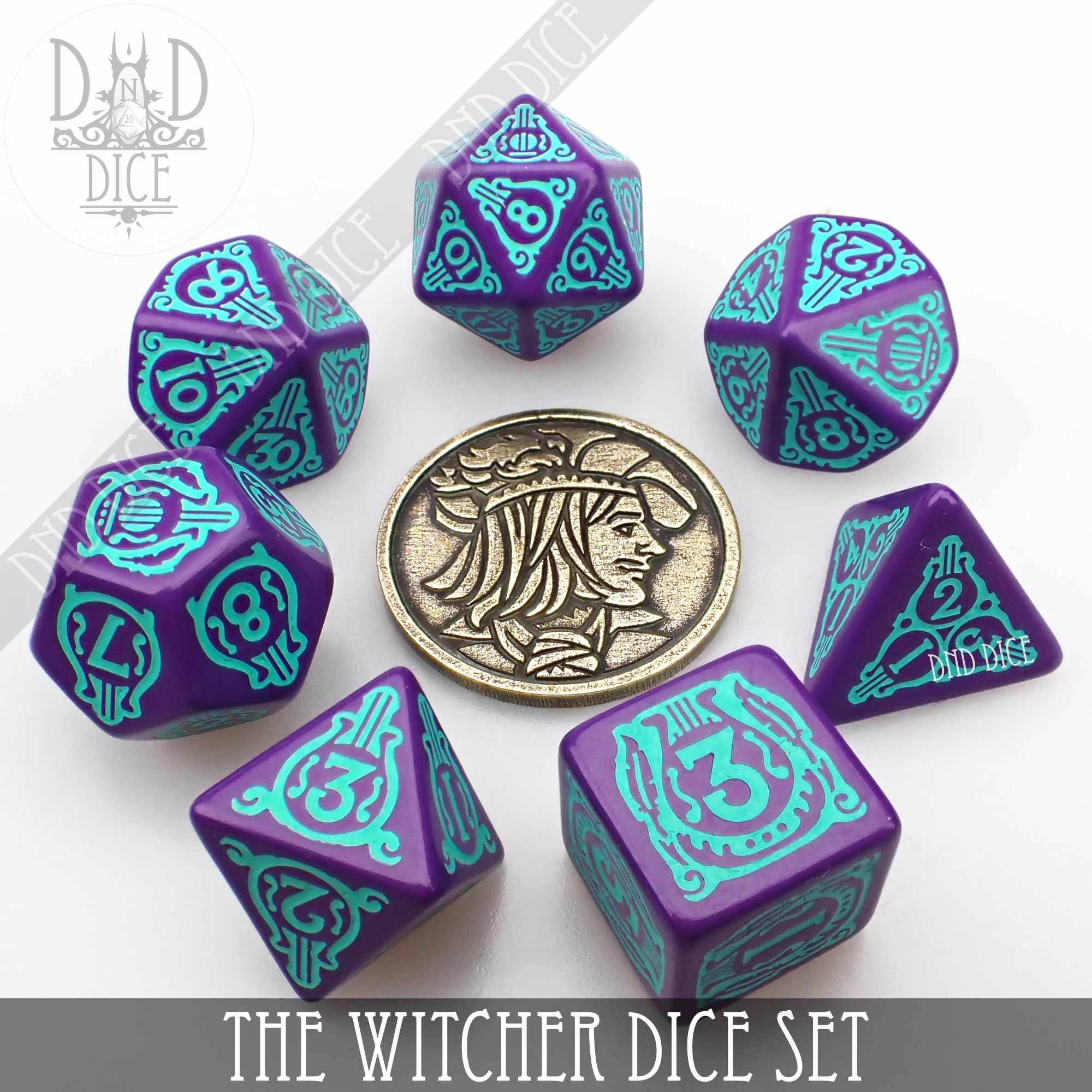 The Witcher Set & Coin - Dandelion / Jaskier