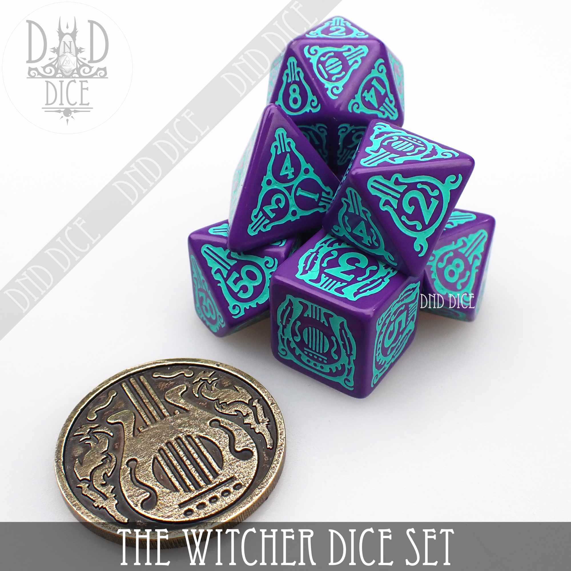 The Witcher Set & Coin - Dandelion / Jaskier