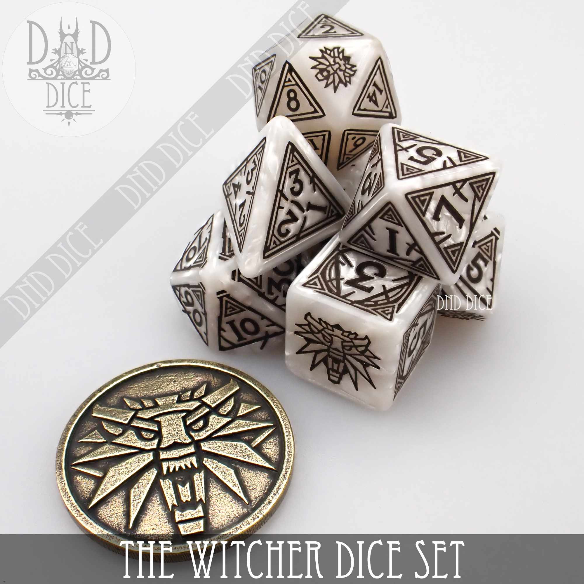 The Witcher Set & Coin - Geralt