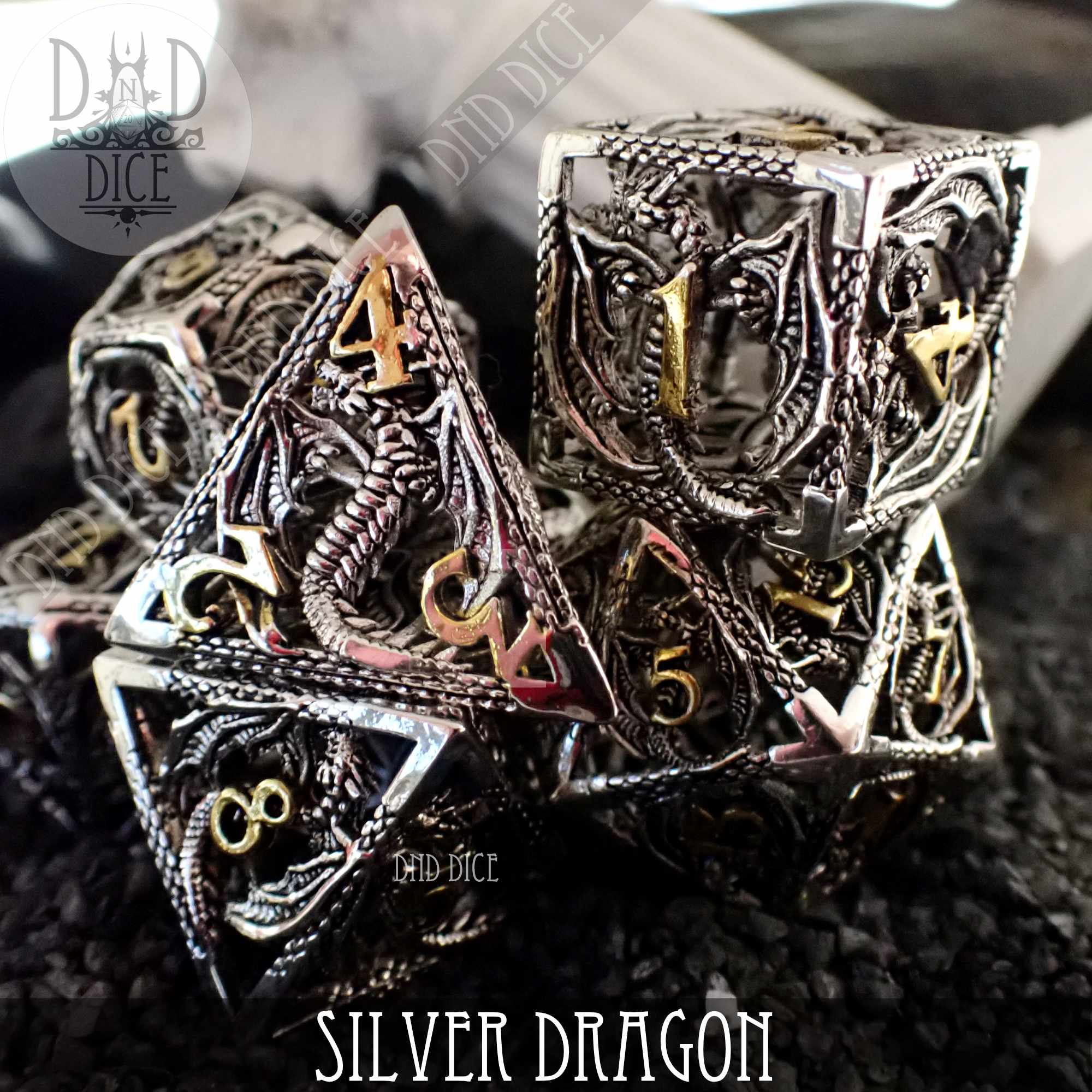 Silver Dragon - Metal (Gift Box)