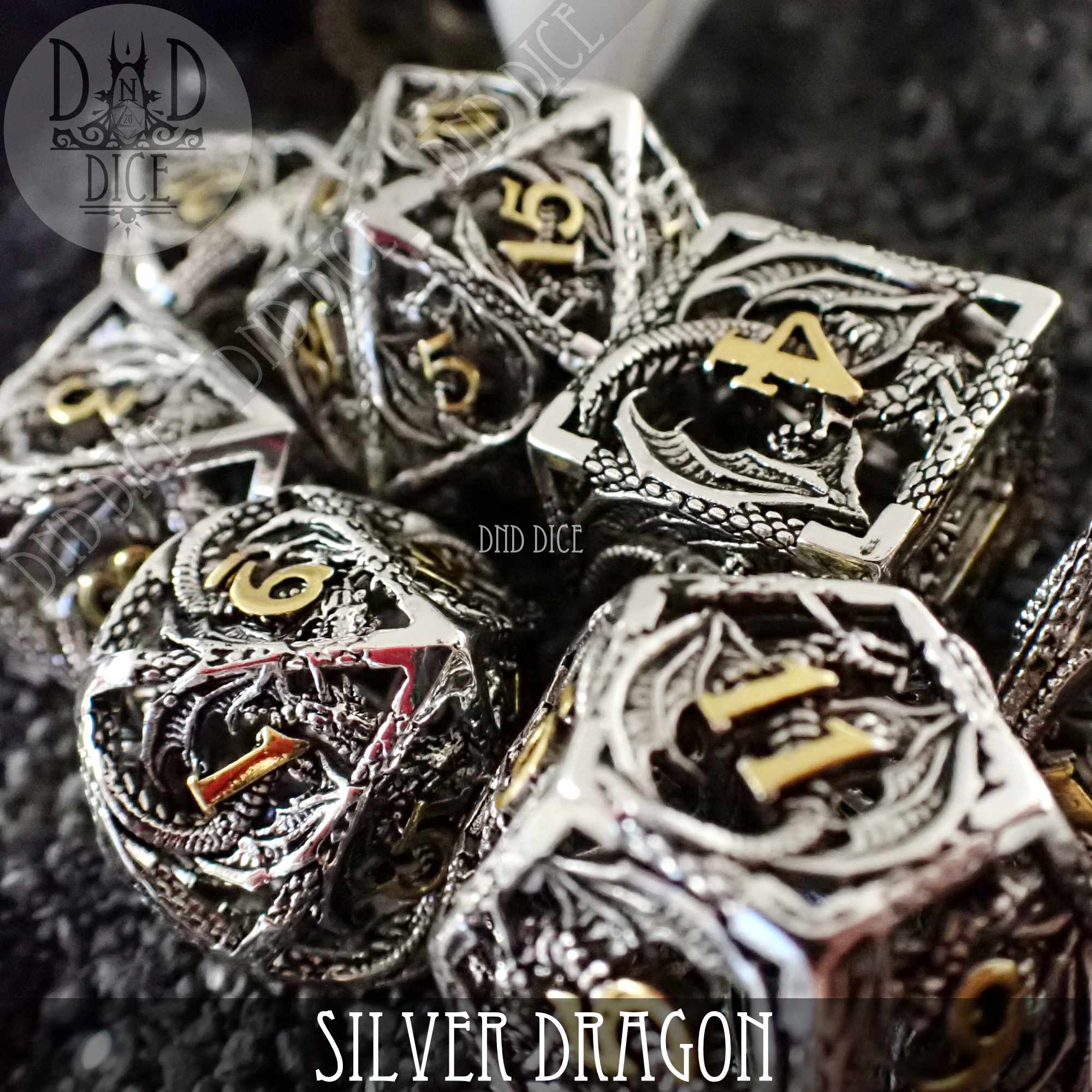 Silver Dragon - Metal (Gift Box)